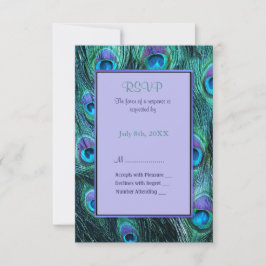 Uppmaning till pacock Feather Drama Wedding - OSA