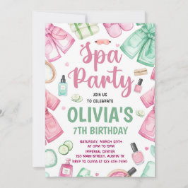 Uppmaning till Party-födelsedag, pamper-Party-fågl Inbjudningar