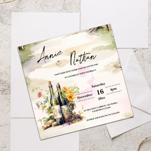 Uppmaning till Romantic Vineyard Grapevine Wedding