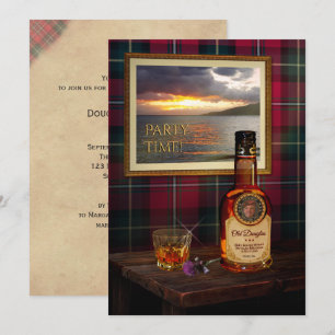 Uppmaning till Scotch Whisky Birthday (anpassade) Inbjudningar