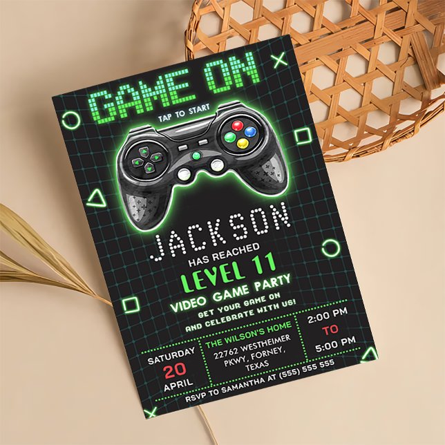 Uppmaning till spel på spelnivå - tävlingsbidrag p inbjudningar (Skapare uppladdad)