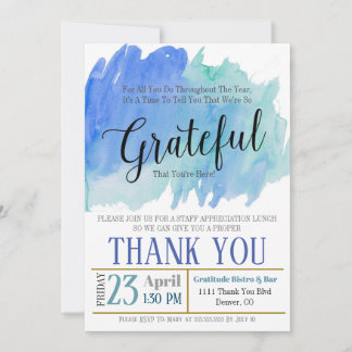 Uppmaning till uppskattning, tack för dig inbjudningar