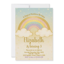 Uppmaning till uppspelning av regnbåge på födelsed