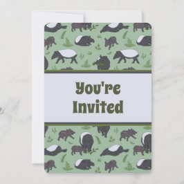 Uppmaning till vilddjurspartiet Birthday Party