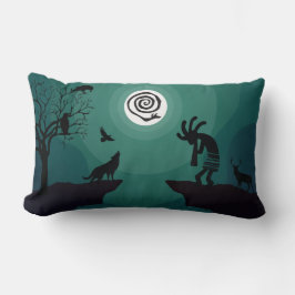 Uppmaning till Vilden Kokopellis Lumbar Pillow Lumbarkudde