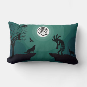 Uppmaning till Vilden Kokopellis Lumbar Pillow Lumbarkudde