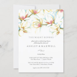 Uppmaningar om förnyelse av vattenfärgen White Mag Inbjudningar