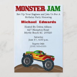 Uppmaningar till måndagskvällen Lastbil Inbjudningar