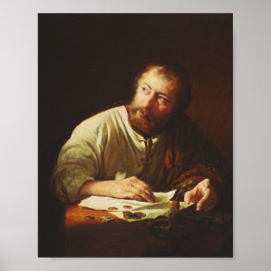 Uppmaningen av Apostle Matthew Poster