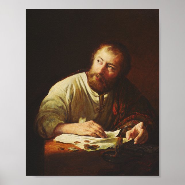 Uppmaningen av Apostle Matthew Poster (Framsidan)