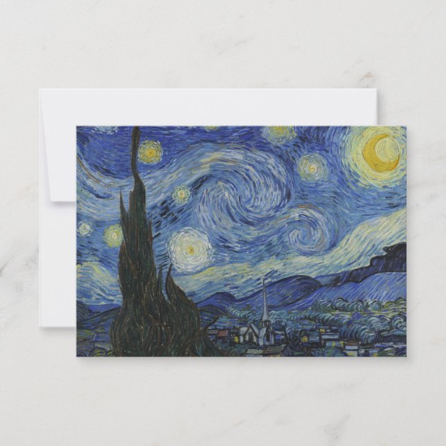 Uppmaningen från Starry Natt Inbjudningar (Framsida)