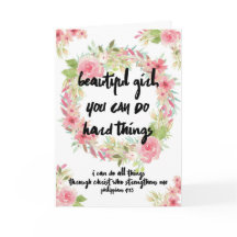 Uppmaningskort Rosa ros med skript