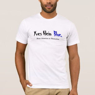 Uppmärksamhet för Yves Klein blått… attraktio Tröja
