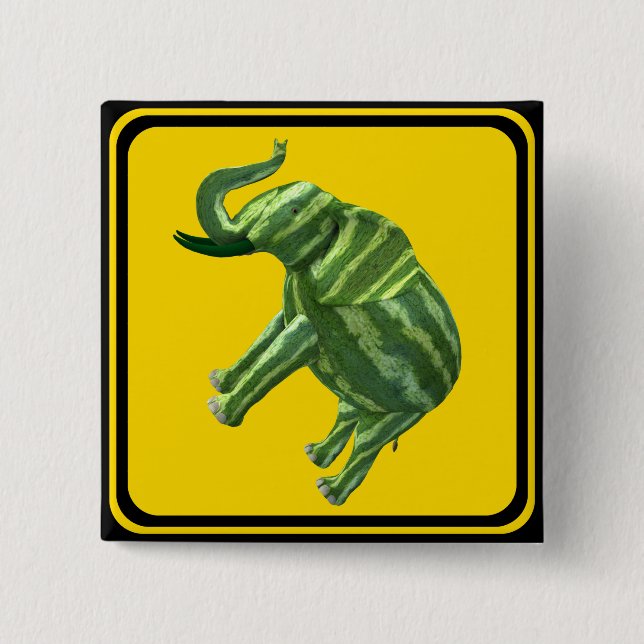 Uppmärksamhet: Melophant Xing! Knapp (Framsida)