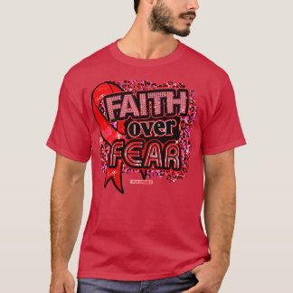 Uppmärksamhet om hur man uppfattar Ribbon Faith ov T Shirt