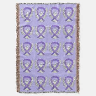 Uppmärksamhet om Lavender Cancer - Bälten Tomma om Filt
