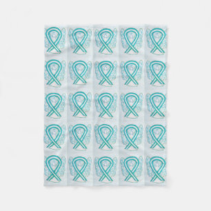 Uppmärksamhet om livmoderhalscancer Band Fleece Bl