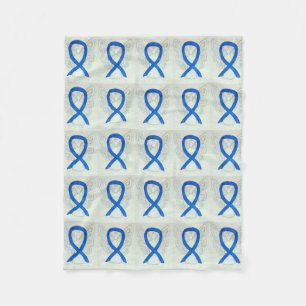 Uppmärksamhet vid Colon Cancer Ribbon Soft Fleece