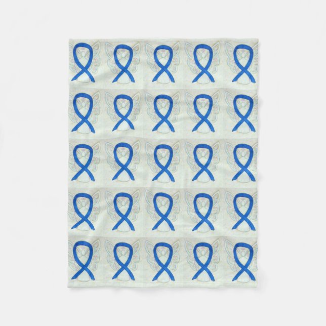 Uppmärksamhet vid Colon Cancer Ribbon Soft Fleece  (Framsidan)