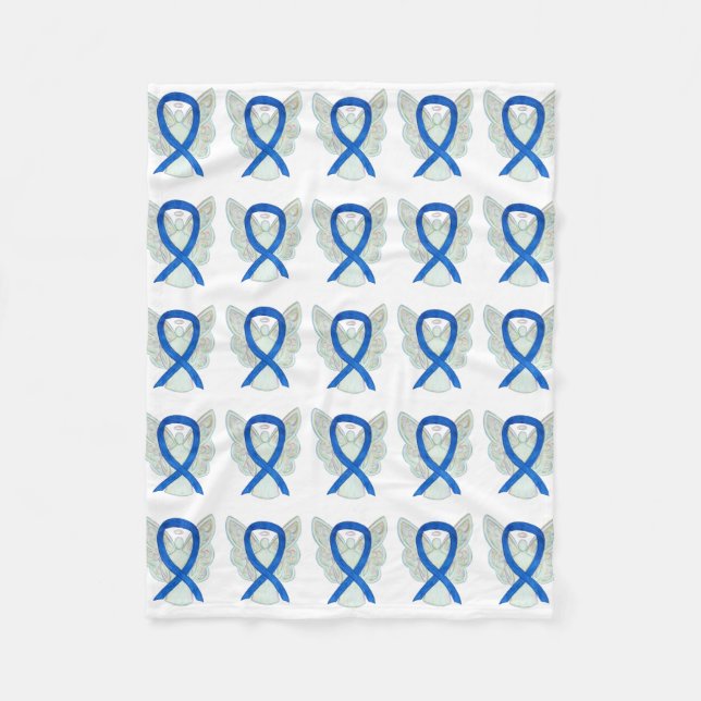 Uppmärksamhet vid Colon Cancer Ribbon Soft Fleece  (Framsidan)
