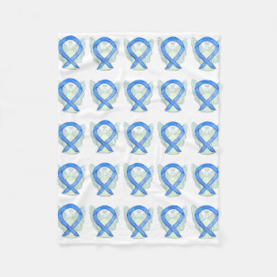 Uppmärksamhet vid Colon Cancer Ribbon Soft Fleece