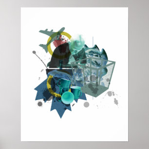 Uppmärksamhet vid Poster av detaljer