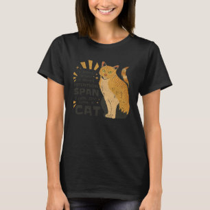 Uppmärksamhetsperiod Katt Sarksatisk djur Kitty Re T Shirt