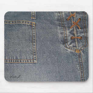 Uppmätt Denim Mousepad Musmatta