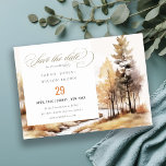 Uppmätt vattenfärgsfall Höger liggande Bröllop Spara Datumet<br><div class="desc">Muted Watercolor Fall Autumn Ligcape Theme Collection.- Det är ett vattenfärgsskript för elegant Illustration of pastel Autumn Landscape, perfekt för ditt Fall Destinations bröllop & party. Det är mycket enkelt att anpassa, med dina personuppgifter. Om du behöver någon annan matchande produkt eller anpassning kan du skicka ett vänligt meddelande via...</div>