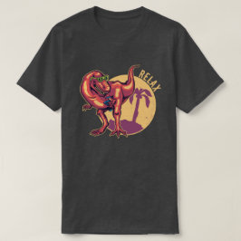 Uppmjukande dosinosaur t shirt