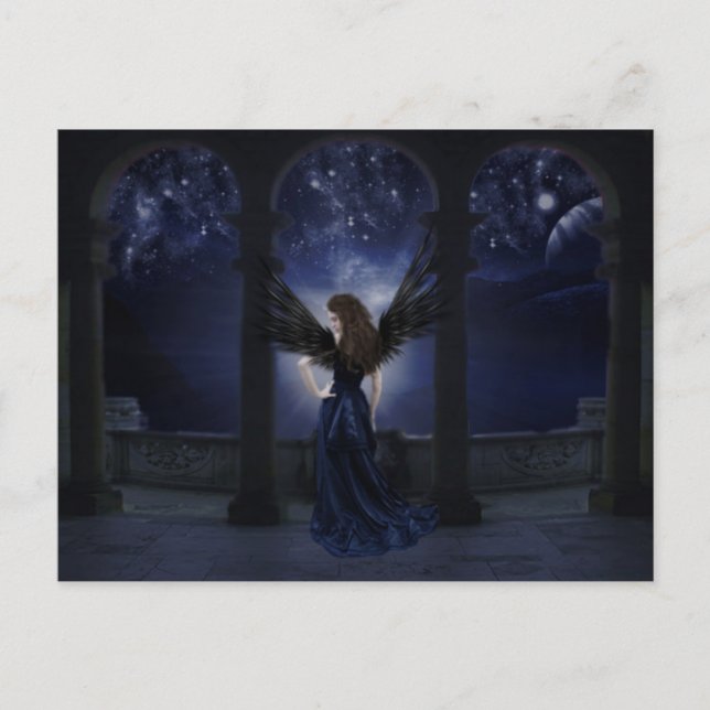 Uppmjukande fredliga scener! vykort (Framsida)