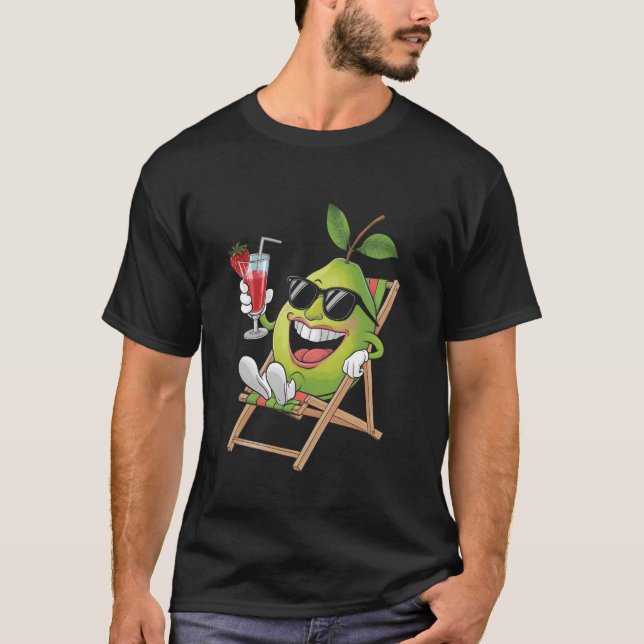 Uppmjukande frukt Guava T Shirt (Framsida)