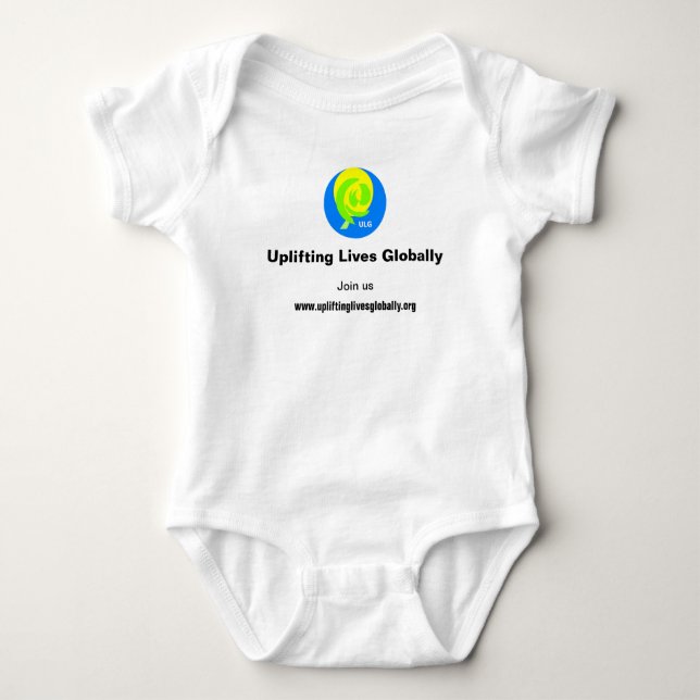 Uppmjukande liv Bodykosten Baby/Småbarn globalt T Shirt (Framsida)