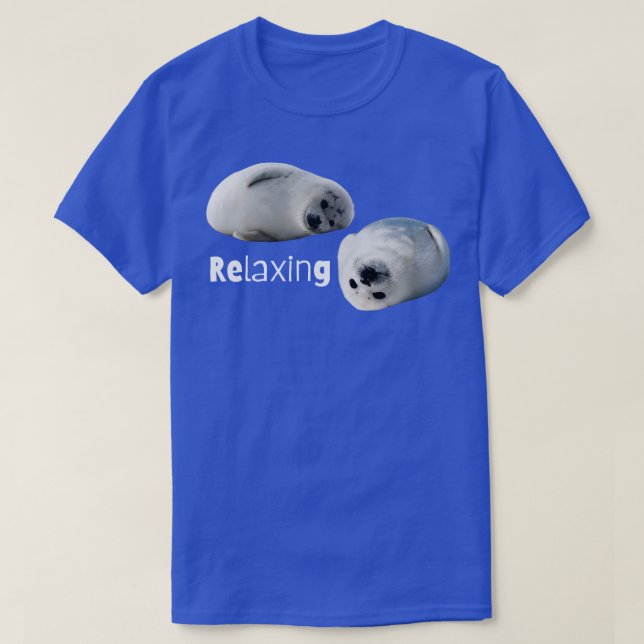 Uppmjukande sälar TShirt T Shirt (Design framsida)