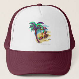 Uppmjukande sommarbjörn på Tropical Beach Keps