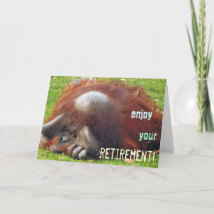 Uppmjukning av fotbojkott för Orangutan Pension Kort