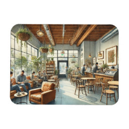 Uppmjukning av kaféet i Portland Oregon Magnet