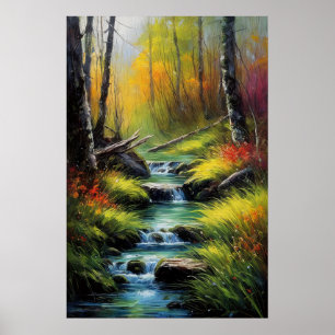 Uppmjukning av Ljud i skogen Poster