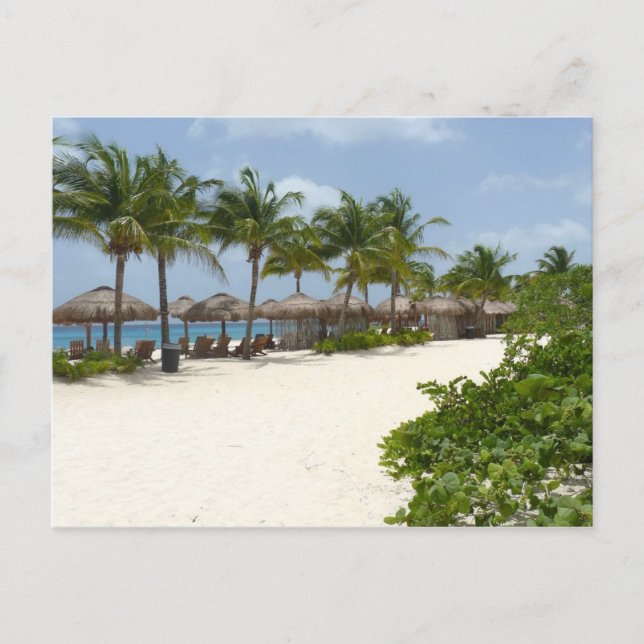 Uppmjukning i Cozumel Vykort (Framsida)