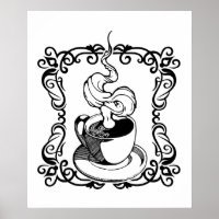Uppmjukning med Hett Kopp av kaffe