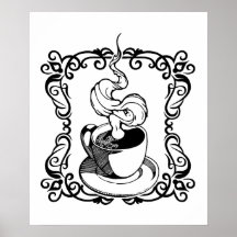 Uppmjukning med Hett Kopp av kaffe