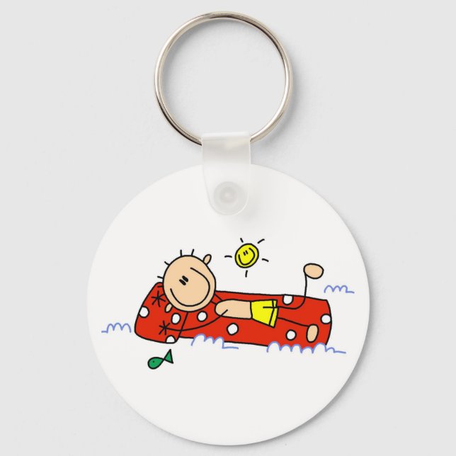 Uppmjukning på Luft Mattress Nyckelring (Framsida)