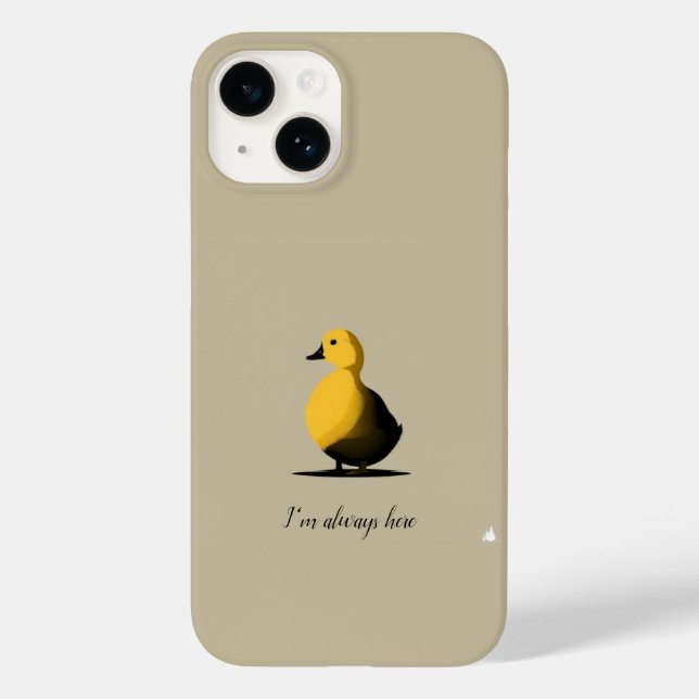 Uppmuntra Anka iphone case (Baksida)