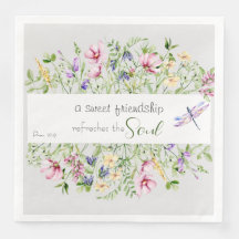 Uppmuntra bibeln med botaniskt vattenfärg