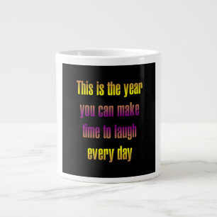 Uppmuntra Citat # 211 Jumbo Mugg