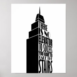 Uppmuntra citat design poster