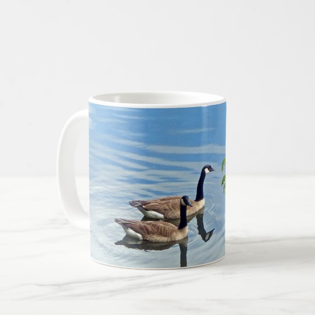 Uppmuntra en Simma Kaffe Mugg (Framsida vänster)