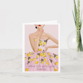 Uppmuntra hälsningskort kort