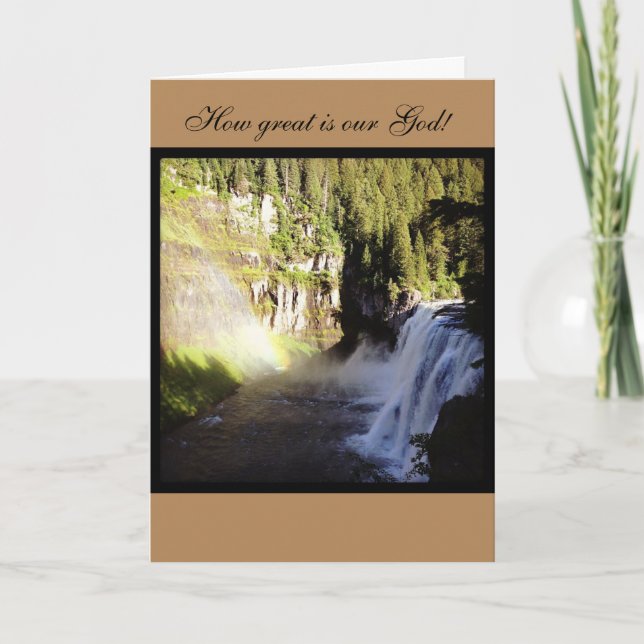 Uppmuntra kristkort kort (Framsida)