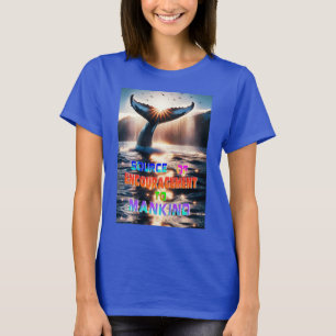 Uppmuntra mänskligheten t shirt